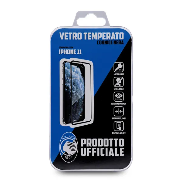 ATALANTA TEMPERED GLASS NERO IPHONE 11