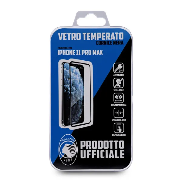 ATALANTA TEMPERED GLASS NERO IPHONE 11 PRO MAX