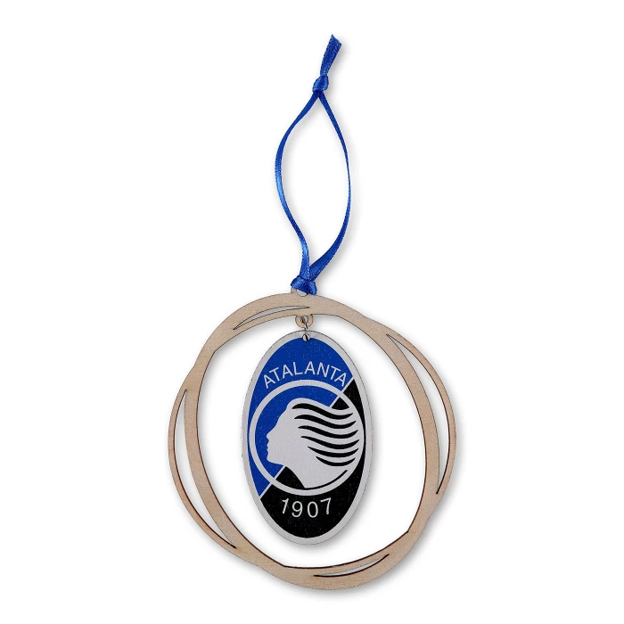 ATALANTA CHRISTMAS TEAM CREST ORNAMENT 