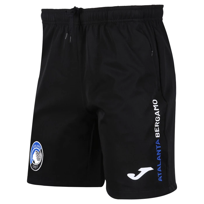 ATALANTA BLACK FREE TIME SHORTS 2023/24