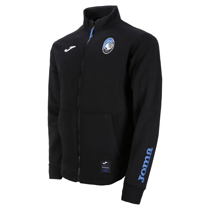 ATALANTA BLACK FZ FREE TIME JACKET 2023/24 - KIDS