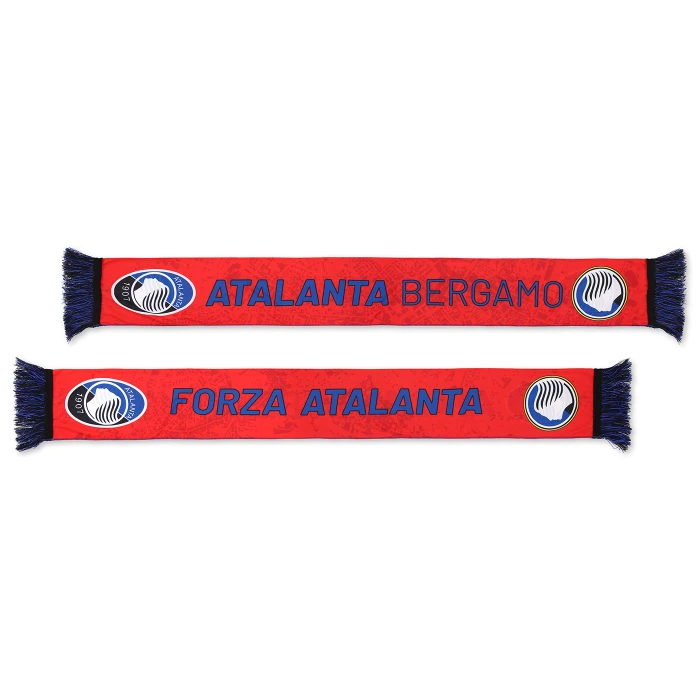 ATALANTA RED POLYESTER SCARF