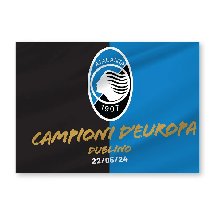 ATALANTA CAMPIONI D'EUROPA FLAG