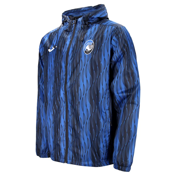 ATALANTA BLUE PRE-MATCH RAIN JACKET 2024/25