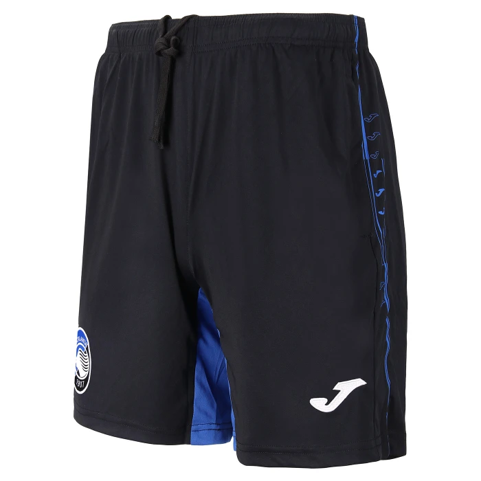 ATALANTA BLACK AND BLUE TRAINING SHORTS 2024/25