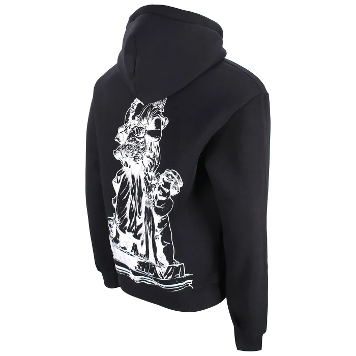 ATALANTA BLACK HOODIE - LA DEA