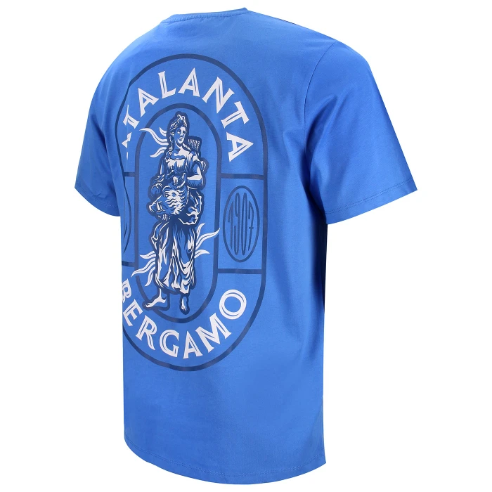 ATALANTA BLUE T-SHIRT LOGO