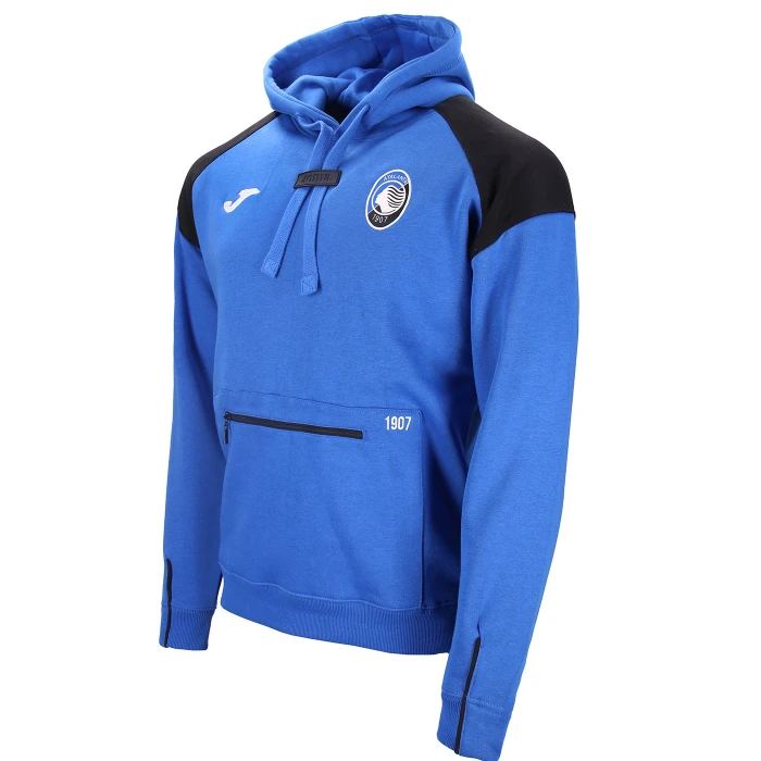 ATALANTA BLUE HOODIE FREE TIME JACKET 2024/25 - KIDS