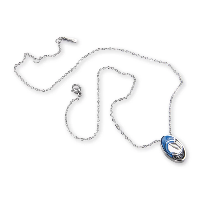 ATALANTA STEEL NECKLACE WITH LOGO