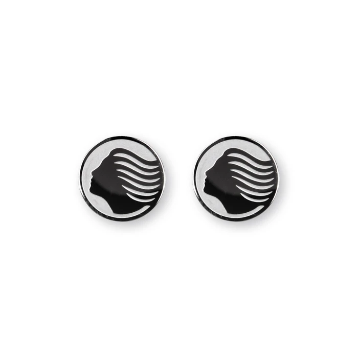 ATALANTA STEEL DEA EARRINGS