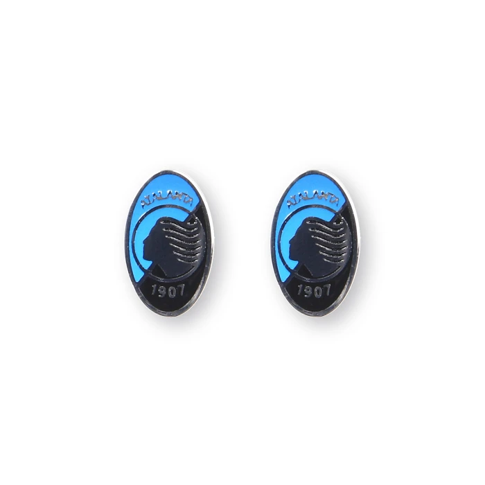 ATALANTA STEEL LOGO EARRINGS