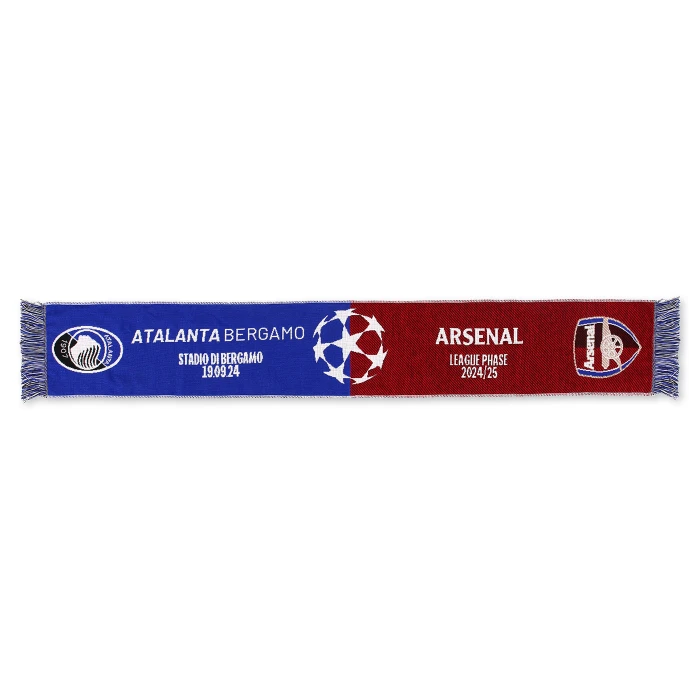 ATALANTA - ARSENAL SCARF