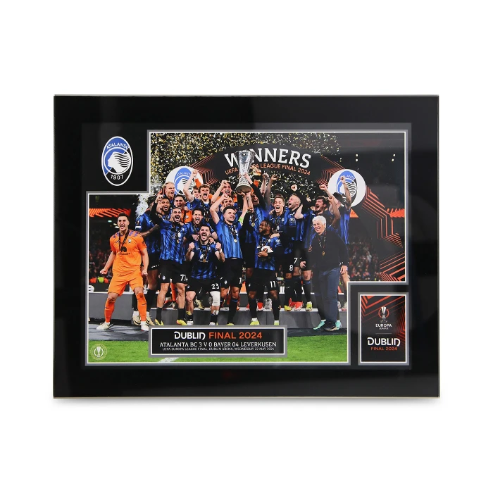 ATALANTA CORNICE FINALE EUROPA LEAGUE PICCOLA