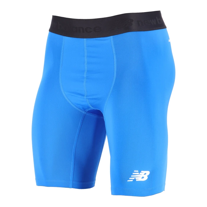 NEW BALANCE BLUE COMPRESSION SHORTS 2025/26
