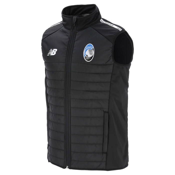 ATALANTA BLACK GILET 2025/26