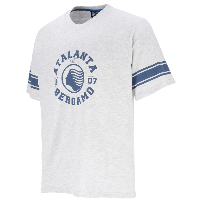 ATALANTA GREY COLLEGE COLLECTION OVERSIZE T-SHIRT 2025/26