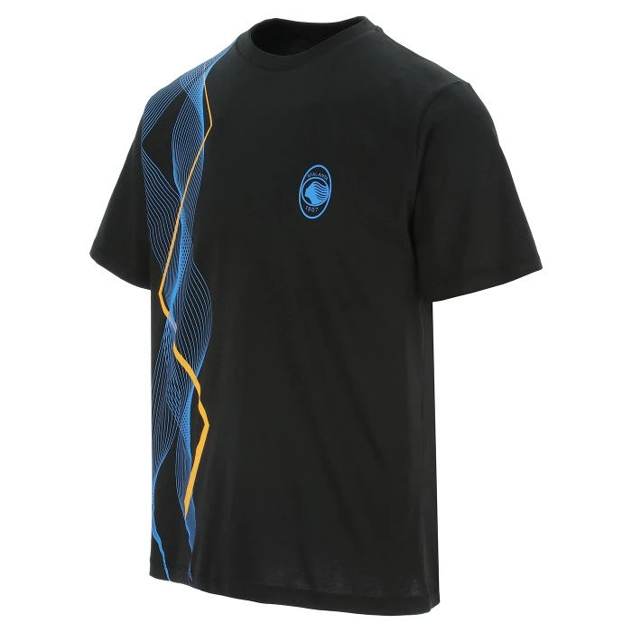 ATALANTA BLACK T-SHIRT AURA COLLECTION 2025/26