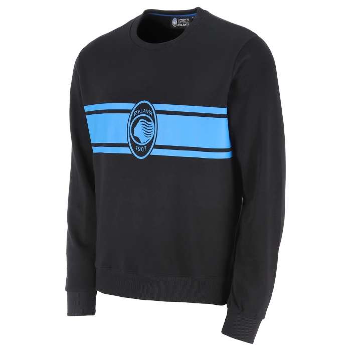 ATALANTA BLACK COLLEGE COLLECTION CREWNECK SWEATSHIRT 2025/26