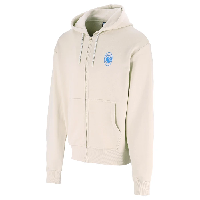 ATALANTA BEIGE FZ HOODIE URBAN COLLECTION 2025/26