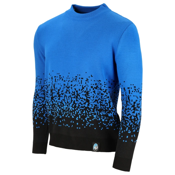 ATALANTA MAGLIONE GRAPHIC BLU