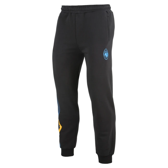 ATALANTA BLACK SWEATPANTS AURA COLLECTION 2025/26