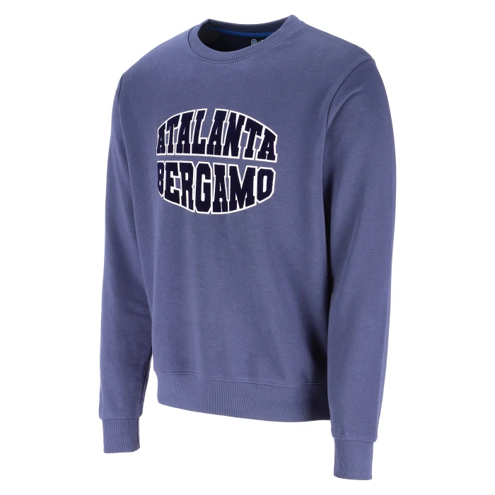 ATALANTA BLUE COLLEGE COLLECTION CREWNECK SWEATSHIRT 2025/26 - KIDS