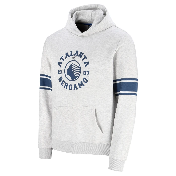 ATALANTA GREY COLLEGE COLLECTION HOODIE 2025/26 - KIDS