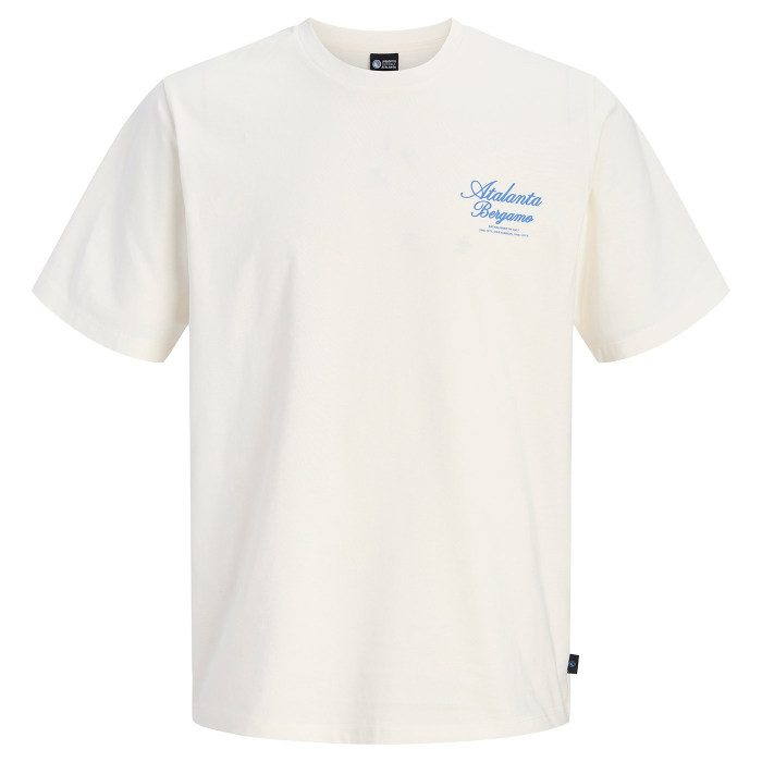 ATALANTA BERGAMO OFF-WHITE T-SHIRT