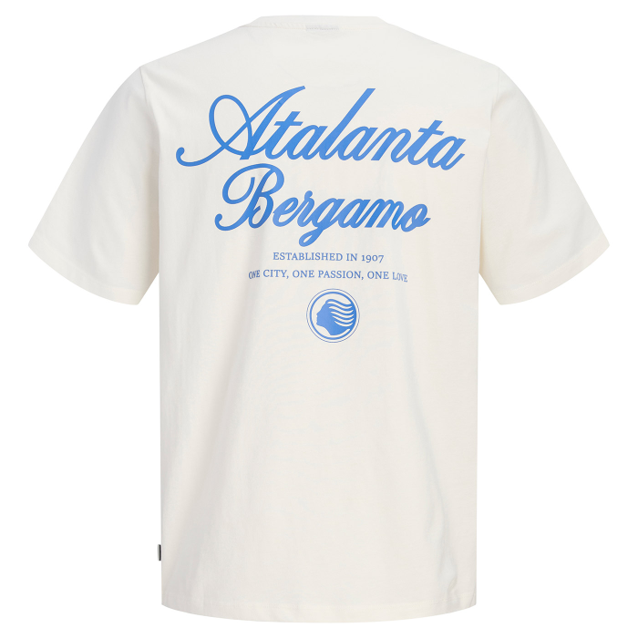 ATALANTA BERGAMO OFF-WHITE T-SHIRT