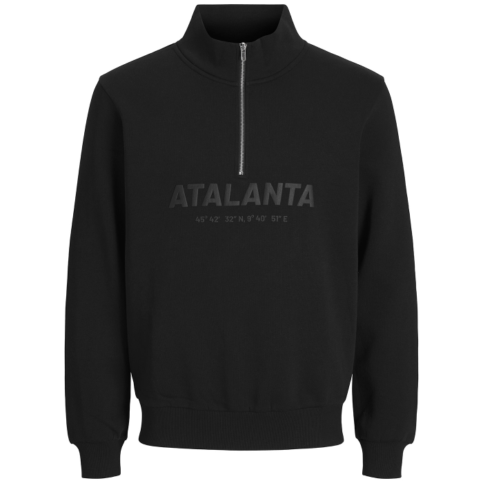 ATALANTA BLACK COORDINATES SWEATSHIRT