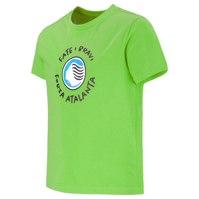 ATALANTA FATE I BRAVI LIME T-SHIRT - KIDS