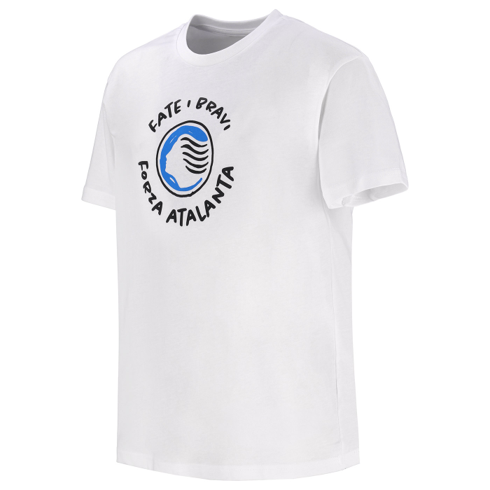 ATALANTA FATE I BRAVI WHITE T-SHIRT - KIDS