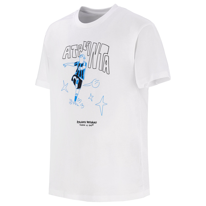 ATALANTA WHITE PLAYER T-SHIRT - KIDS