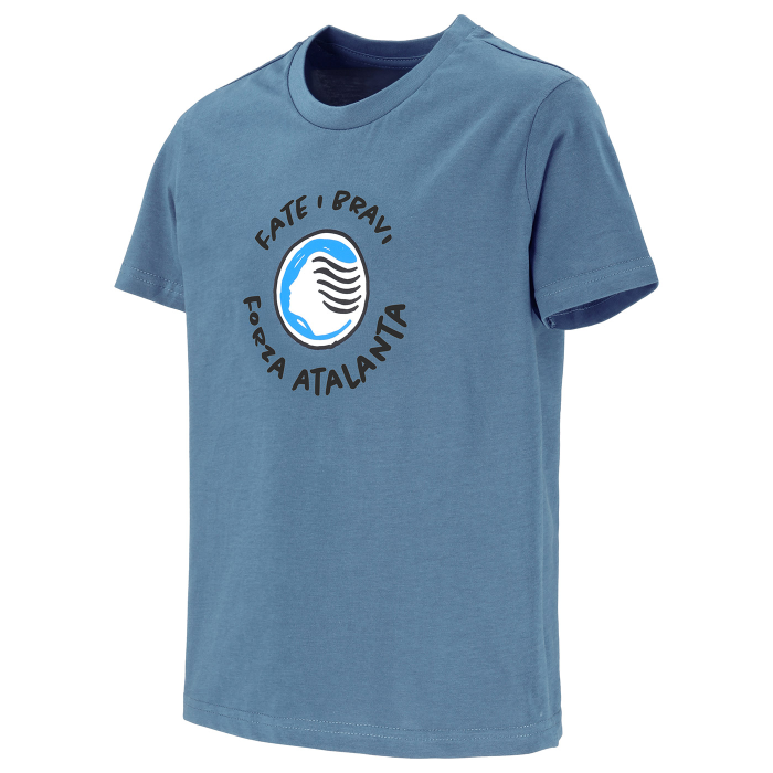 ATALANTA FATE I BRAVI POWDER BLUE T-SHIRT - KIDS