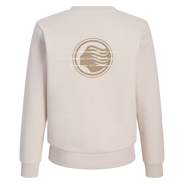 FELPA ATALANTA BERGAMO 1907 DEA BEIGE BAMBINO
