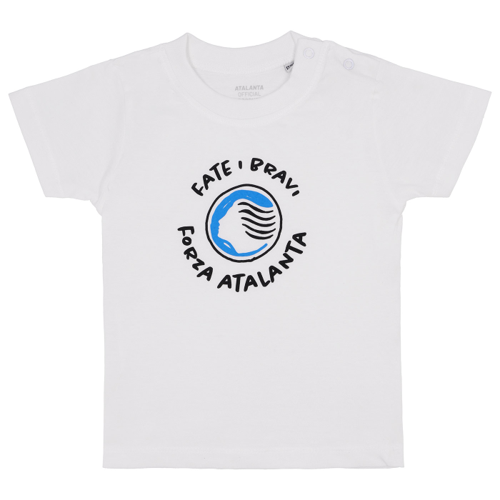 ATALANTA FATE I BRAVI WHITE T-SHIRT - INFANTS