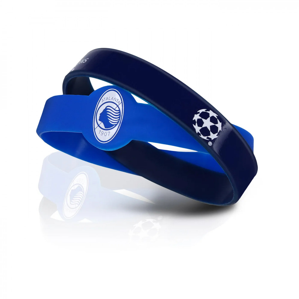 Braccialetti Silicone Ufficiali Atalanta Bergamasca - Pack Da 3 Divisa Nerazzurra - Foto 6